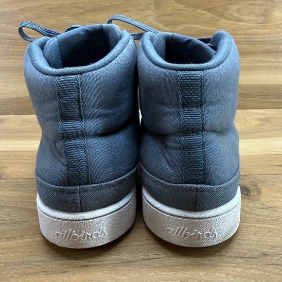 Allbirds Canvas Pacer Mid Mens 11 Blue Gray Sneakers Lace up main image 7